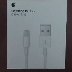 Genuine Apple 1M (3.3') USB Type-A to Lightning Charging Cable MXLY2AM/A