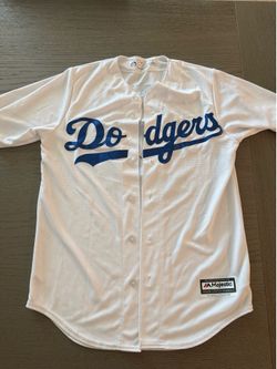Authentic Kenley Jansen #74 Los Angeles(LA) Dodgers Majestic Jersey