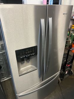 Whirlpool French Door Refrigerator Stainless Steel