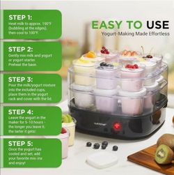 Nutrichef yogurt maker