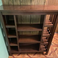 Brown Decorative  Shelves 