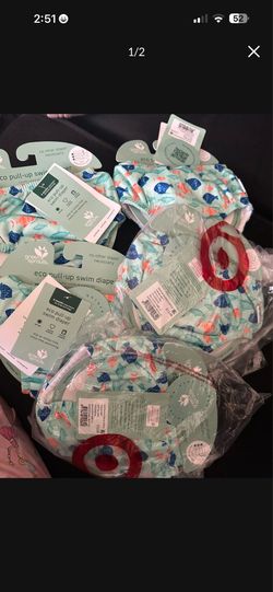 Pull up swim diapers