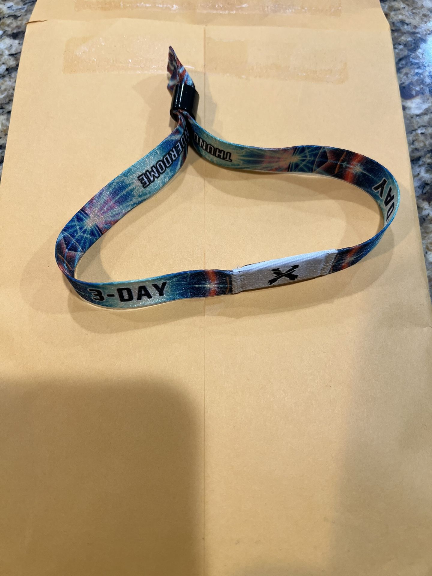 Three-Day Thunderdome (Excision) Wristband