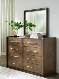 Marxmore Brown Dresser and Mirror