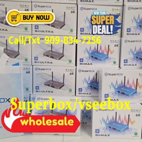 S6 Max Ultra New Superbox S6 Pro Smart Tv Box Super Box