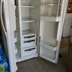 White Refrigerator 
