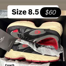 Men’s Coach Designer Size 8.5 