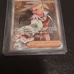 2023 POKÉMON PROFESSOR SADAS VITALITY TRAINER CARD 