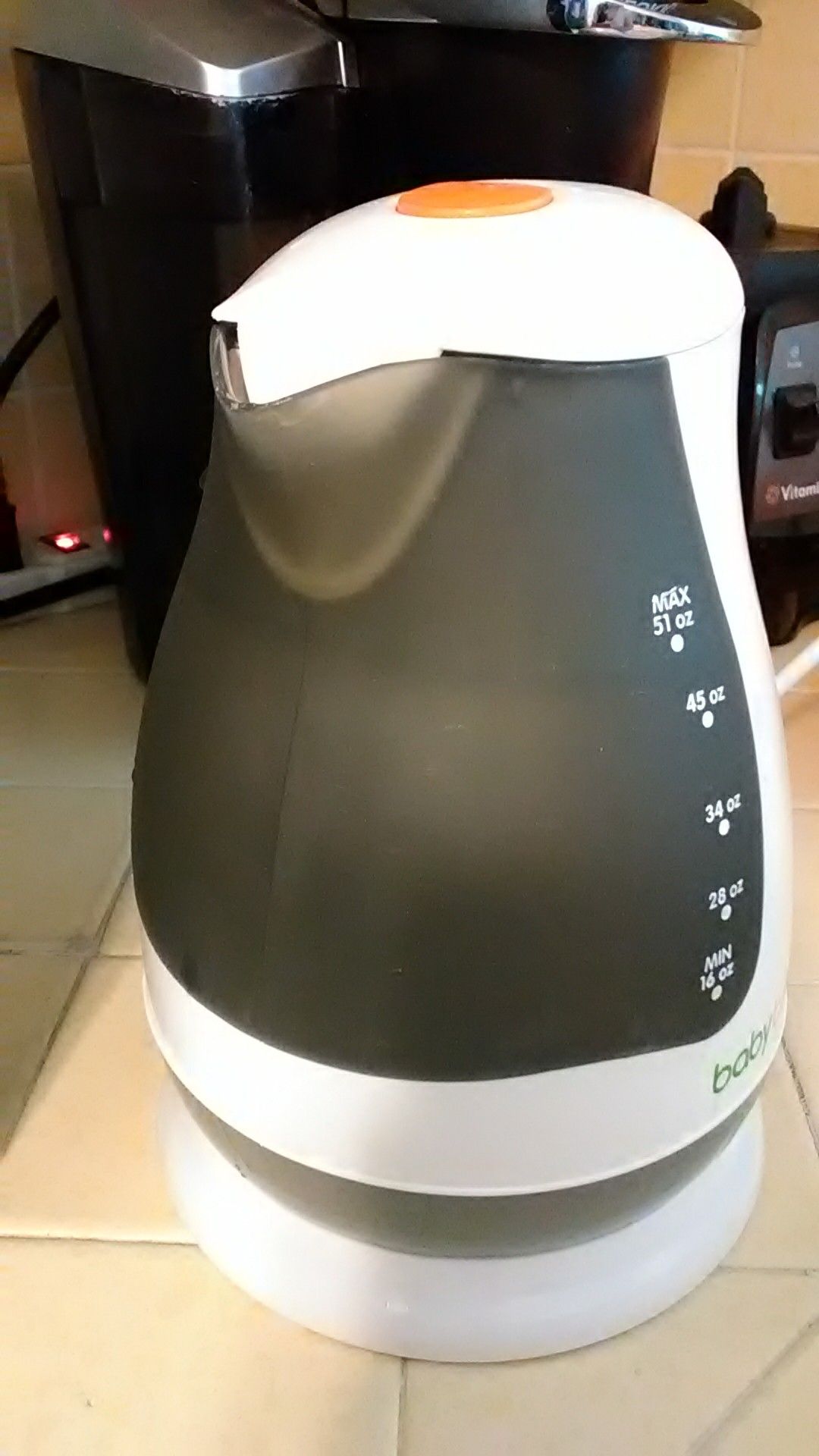 HEATING Baby BOTTLE WATER Baby Brezza Perfect Temp Control Water Kettle