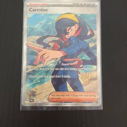 Carmine Pokemon Card 