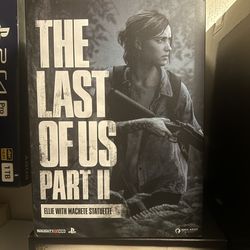 The Last Of Us Elite With Machete Statue Rare