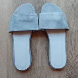 Flat Suede Sandals