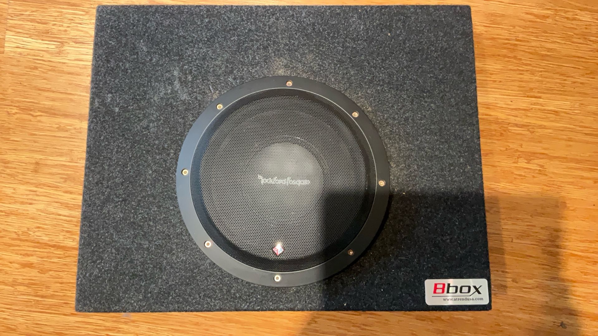 Rockford Fosgate 10” Woofer Bbox Sealed Box
