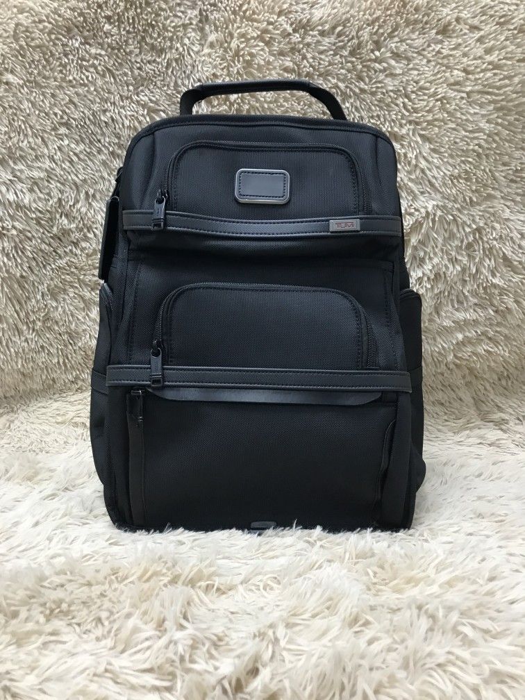 TUMI Alpha Brief Backpack in Black