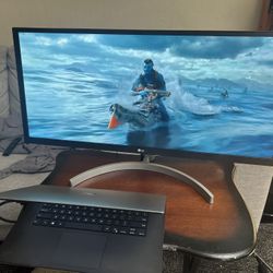LG 29” FHD Ultra wide Monitor 75hz