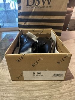 Max + Jake Lil Buckley Oxford - Kids Black Shoes 9M