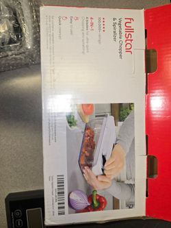 Fullstar Vegetable Chopper & Spiralizer 4-in-1 White – New
