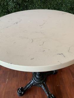 Marble restaurant table
