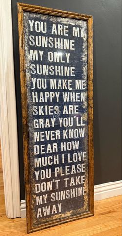 Framed print artwork