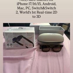 VITURE Luma Ultra AR/XR Glasses, 152'' Full 6Dof Support, AR Hand Gestures, 52° FOV, 1500 Nits,Video Glasses for iPhone 17/16/15, Android, Mac, PC, Sw