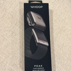 WHOOP 5.0 Peak Health and Fitness Tracker