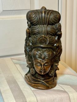 Hindu Lord Shiva and Parvati - Mukhalingam - Divine Couple