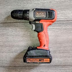 Black & Decker Drill With Battery