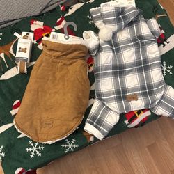 2 Cozy Clothes For Dogs Medium Size And Pet Collar Kookaburra By UGG  Retail Price In Store For All $80 Asking $25 For All 