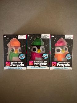 Needoh polar glow penguin