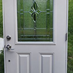 Entry Fiberglass door