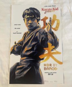 Karate Kid Legends Limited Edition Poster 11x14
