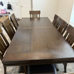 8 Seat Dinning Table With Leaf