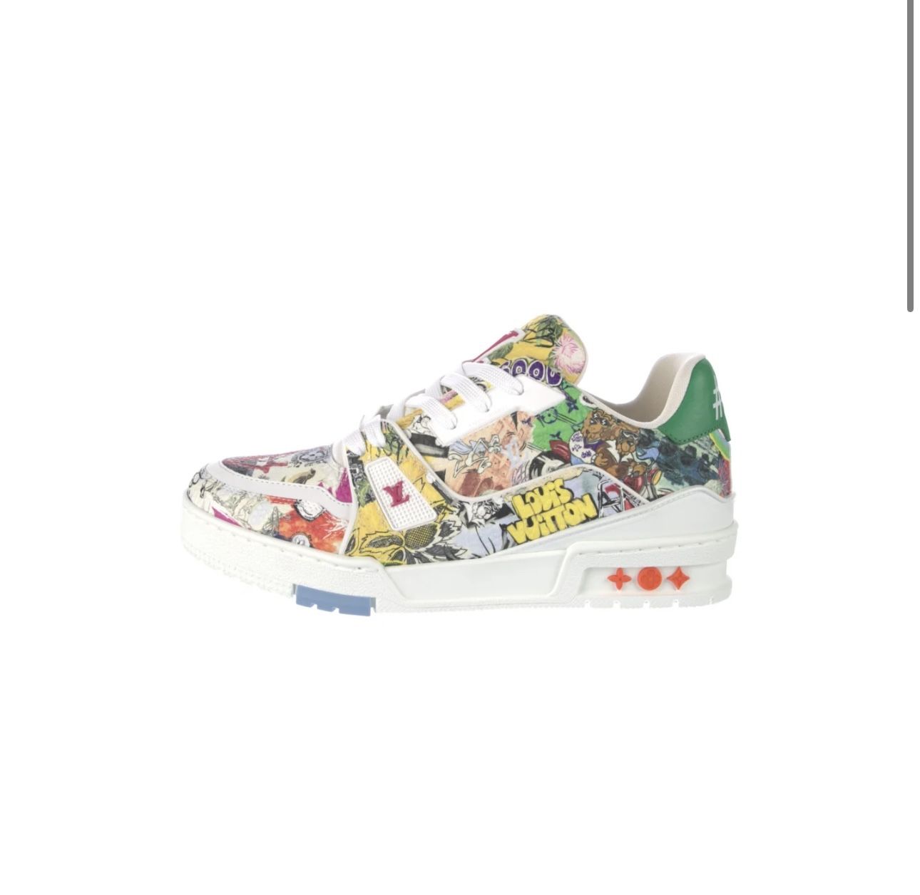 Louis Vuitton LV Trainer Comic Motif Sneakers