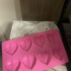 Small Heart Shape Silicone Chocolate Mold