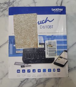Brother P-Touch PT-D610BT Business Professional Connected Label Maker