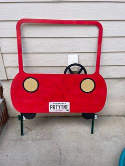 Car Photo Booth and race track