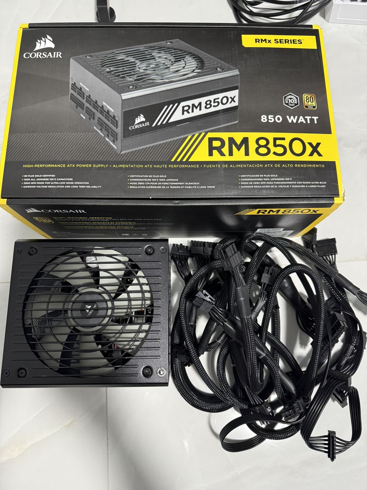 Corsair 850x (2021) Power supply 80+ Gold Fully Modular