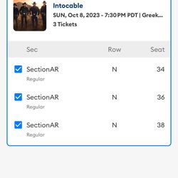 Intocable Tickets 