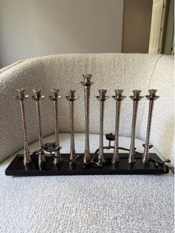 Michael Aram Black Orchid Menorah