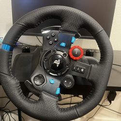 Logitech G29 Simulator Wheel With Shifter Nob