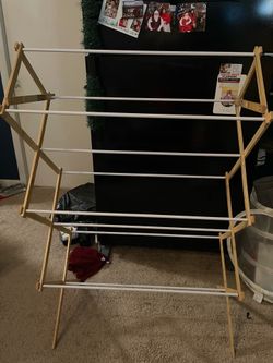 Clothing drying rack