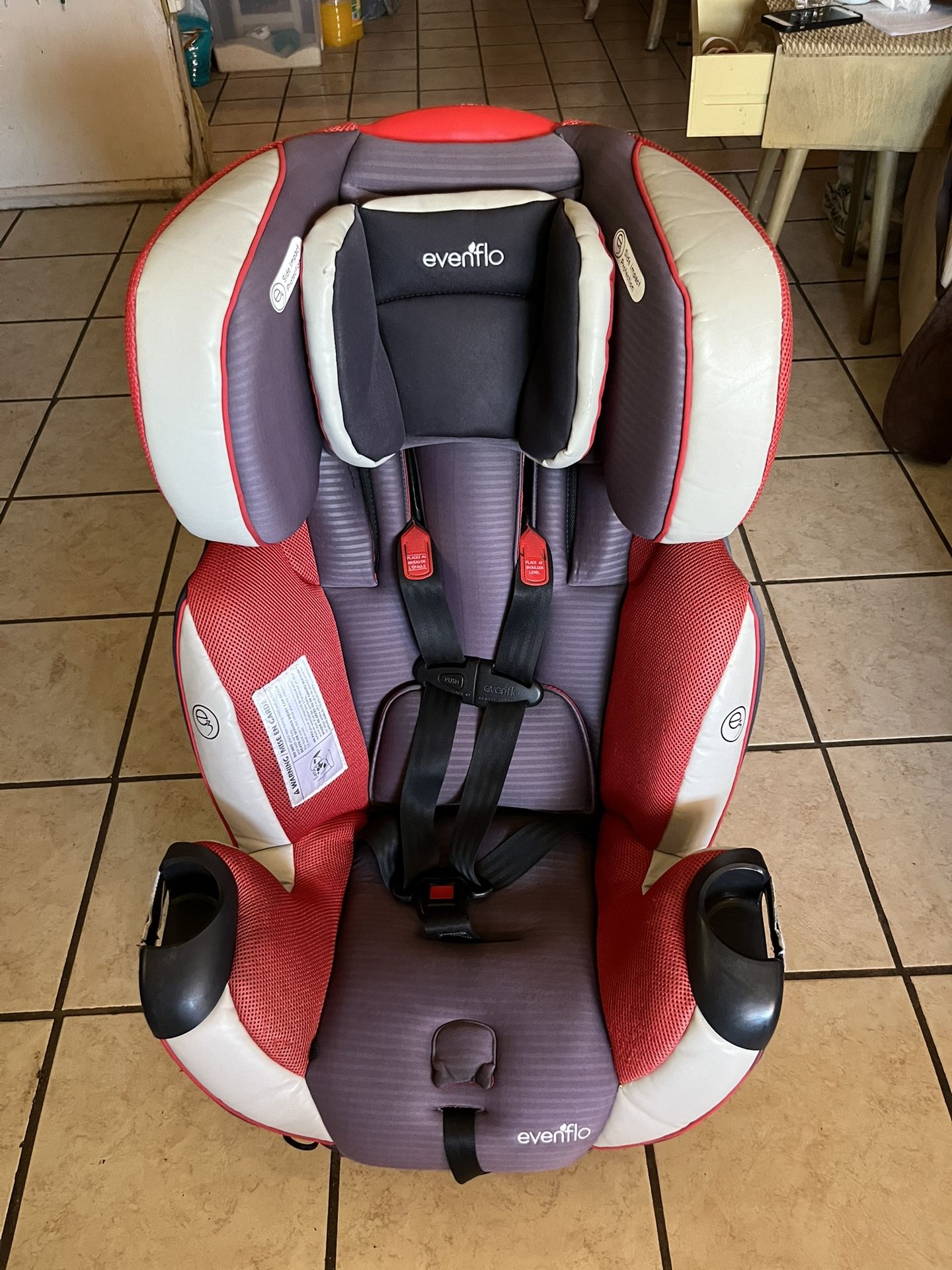 Evenflo Car Seat Reclining