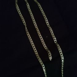 18 K Gold Plated Necklace N Bracelet Set 