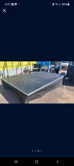 4 x Wenger Stages 3'×8' @ 2 feet High.. All 4 for 