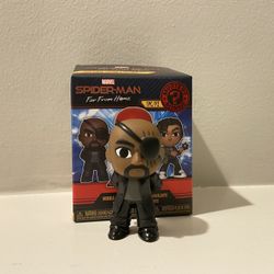 Funko! Spider Man Far From Home Marvel Mystery Mini Nick Fury Figure