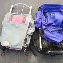 2 Hiking Backpacks