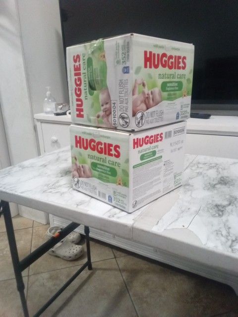 Huggies Wipes  (Both Packs for $25)