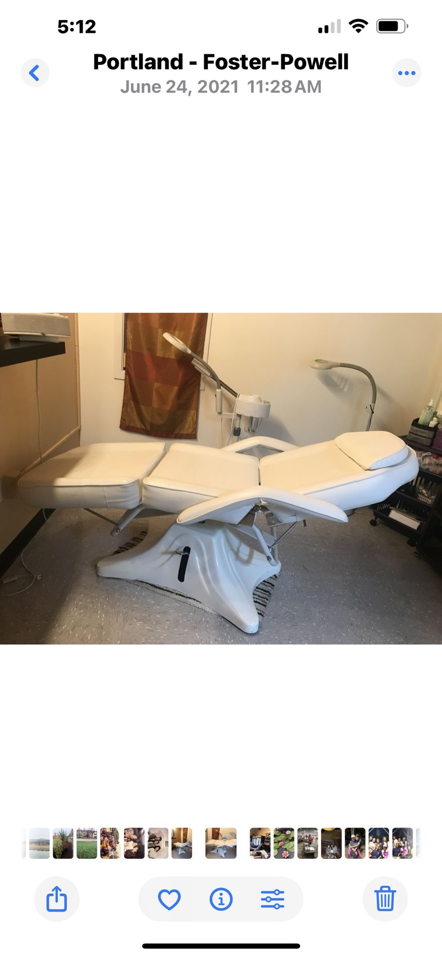 Professional Adjustable Facial Chair