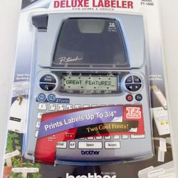 Brother PT-1880 Advanced Deluxe Label Maker PTouch Labeler PT1880 Brand new