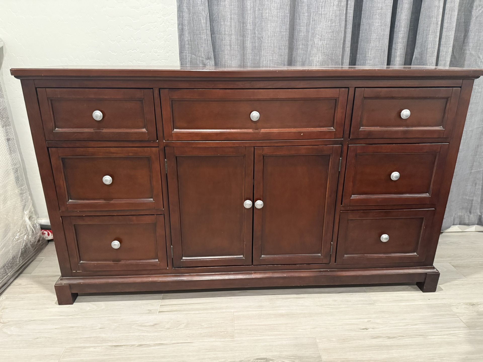 Large Wood Dresser